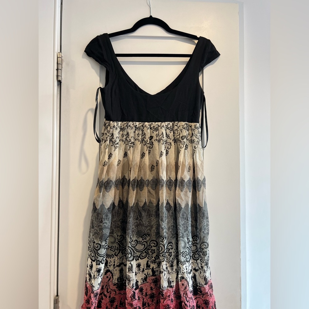 Silk Laundry by Shelli Segal float flare dress
